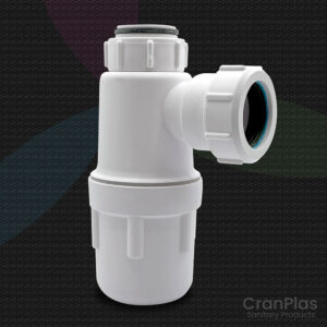 CP102 - 40mm Fixed Bottle Trap 76mm Seal - Traps - Cranplas - Delivery Ireland & The UK