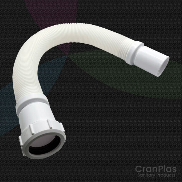 CP134 - 40mm Flexible Waste Pipe 505mm - Waste - Cranplas - Delivery Ireland & The UK